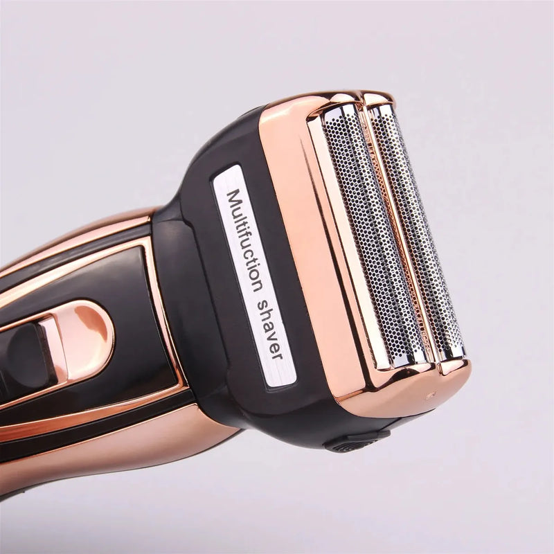 Máquina Cortadora Geemy 3 en 1 – Cabello, Barba y Nariz | Recargable y Portáti