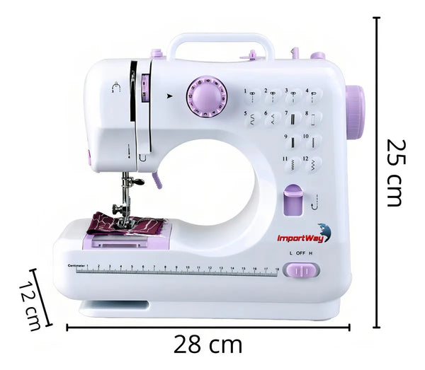 Máquina de Coser Eléctrica Portátil con mesa para Casa – 127V/220V